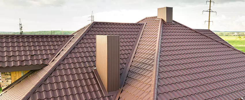 Residential Chimney Flashing Restoration in North New Hyde Park, NY