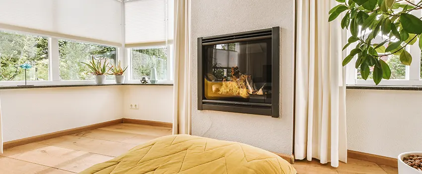 Residential Fireplace Ceramic Glass Installation in North New Hyde Park, NY