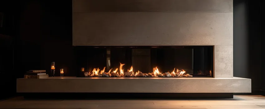 Gas Fireplace Ember Bed Design Services in North New Hyde Park, New York