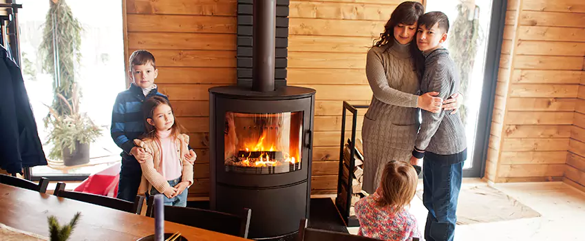 Morso Cast Iron Fireplace Insert Installation in North New Hyde Park, New York