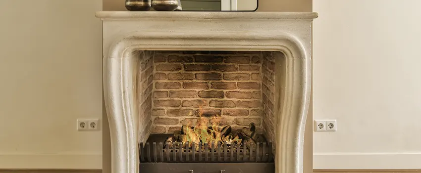 Vintage-style Fireplace Redesign in North New Hyde Park, New York