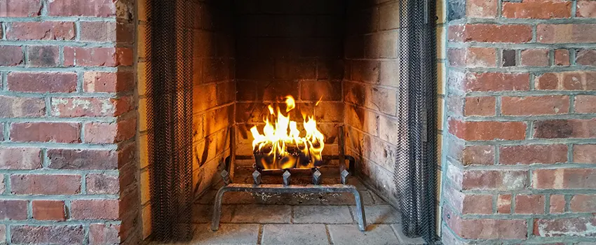 Repairing Damaged Fireplace Tiles in North New Hyde Park, New York
