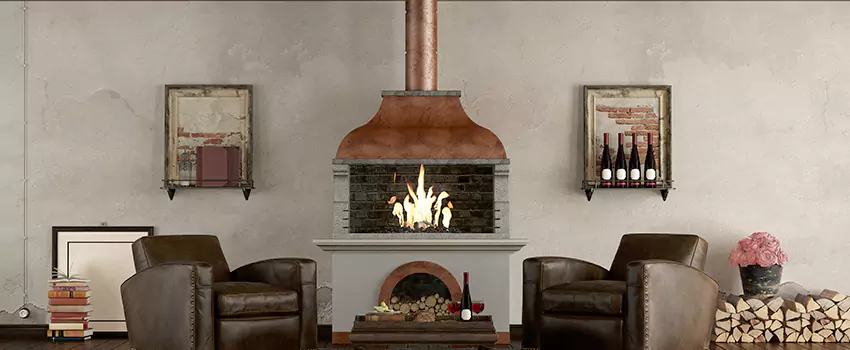 Thelin Hearth Products Providence Pellet Insert Fireplace Installation in North New Hyde Park, NY